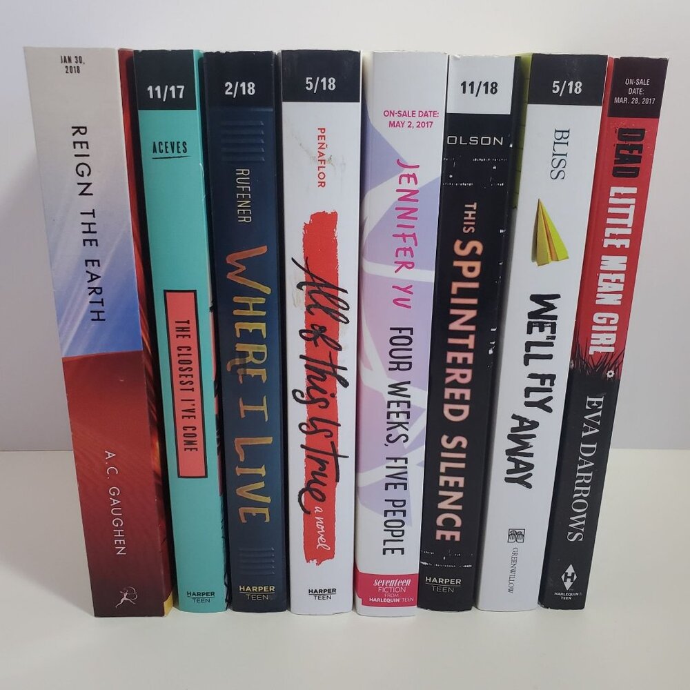 Advanced Readers Copy Uncorrected Proof Lot Ages 14 Plus 8 Books Mixed Authors